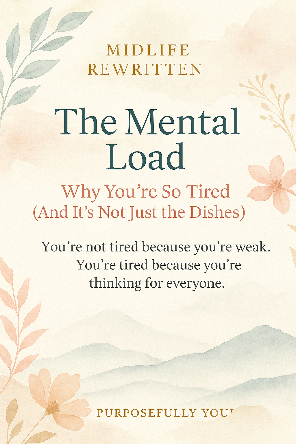 Mental Load Podcast Cover