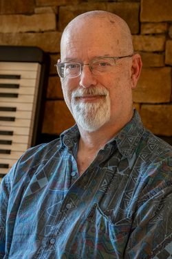 Daniel Barber at the keyboard