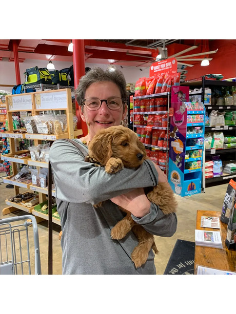 Pennye & Pup at The Woof