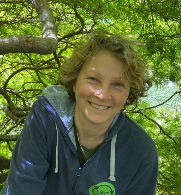 Nadine Mazzola Award-Winning Author of Forest Bathing with Your Dog and Certified Forest Therapy Guide- 2022 05 at Mt Auburn Cemetary 1 crop1