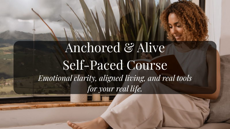 Anchored and Alive Self Paced Course Card