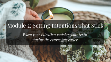 Lighting a candle in a green votive holder. White flowers beside the candle holder, on a woven brown mat. Bright, deliberate. Clean.