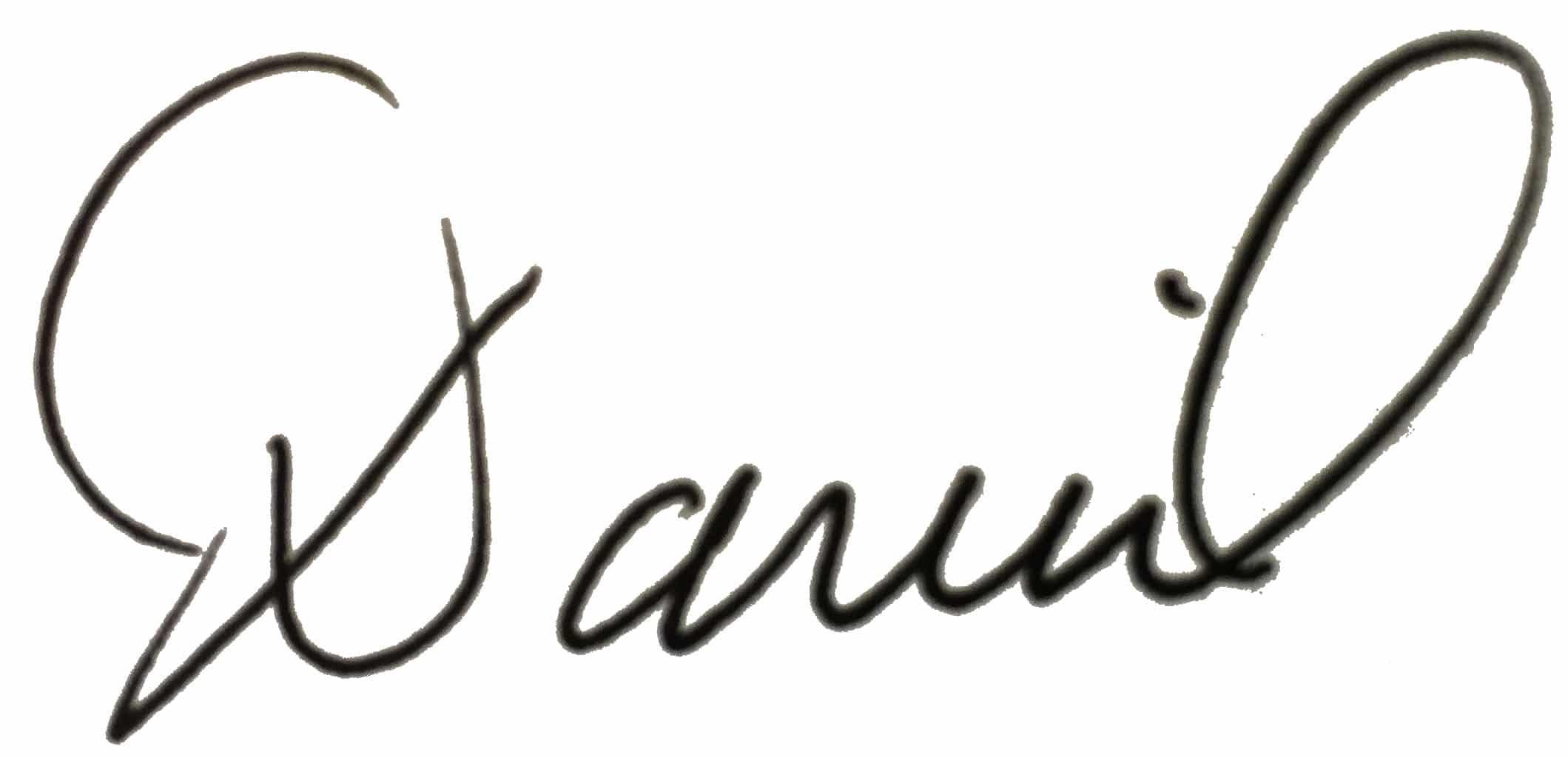 Signature-Daniel