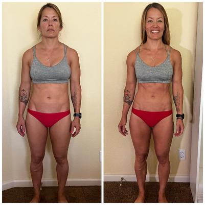 Front Before & After
