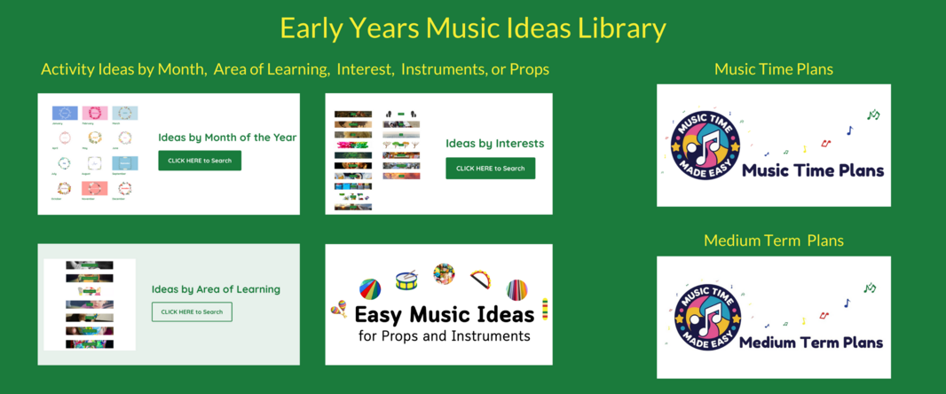 Early Years Music Ideas Library