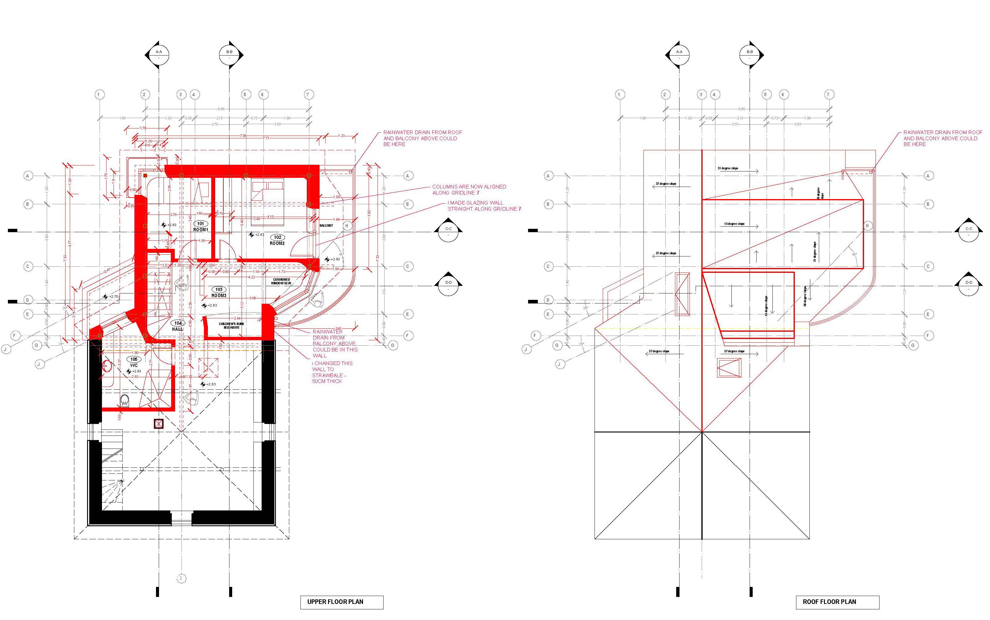 schlatter anghede house_design development_A-101_REV2