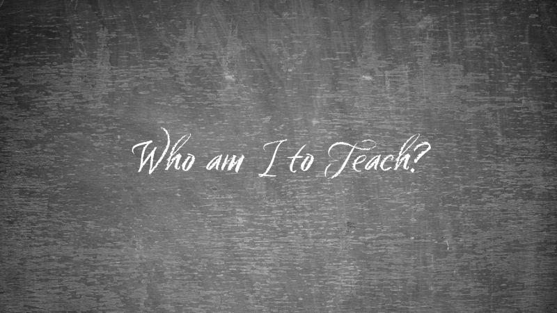Simplero eBook IMAGE - Who Am I To Teach