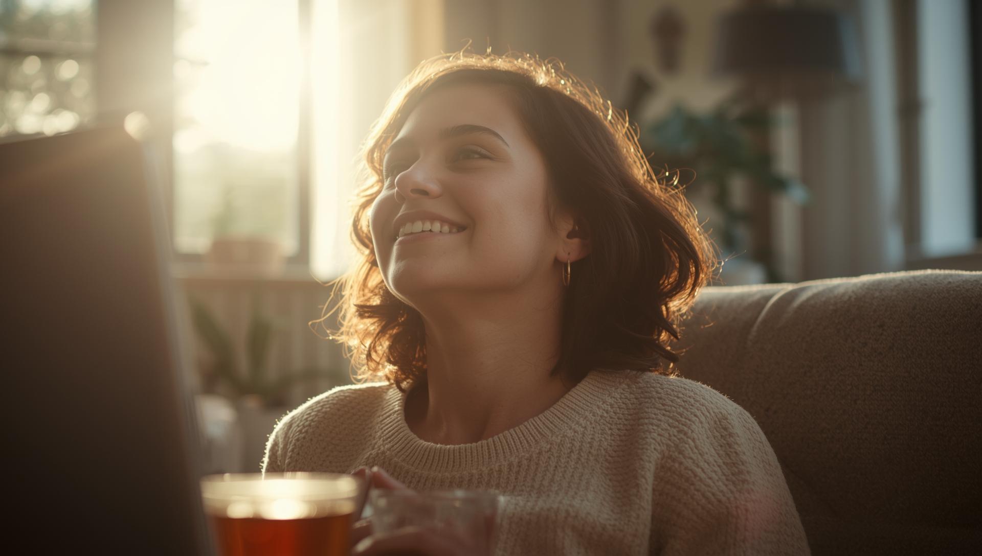 Image womans_face_looking_up