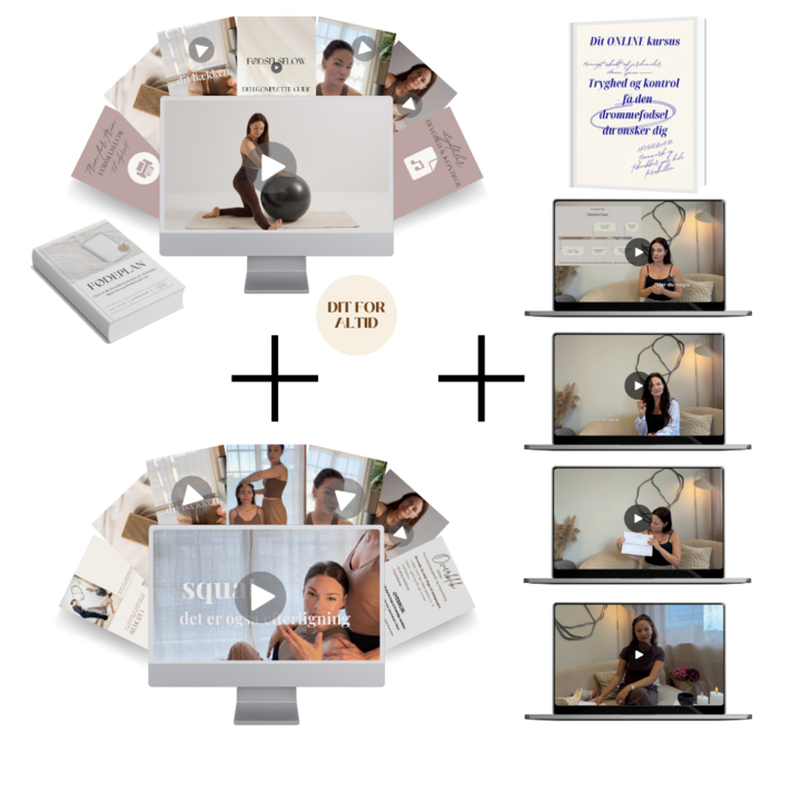 FORSIDE TIL ONLINE FØDSELSFORBEREDELSE