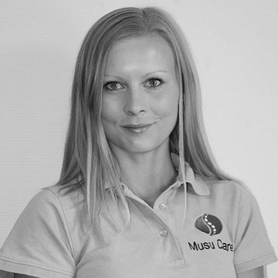 Kristina Harring, heilpraktiker v. Musu Care – uddannet i anatomi, fysiologi og sygdomslære hos E-medicus