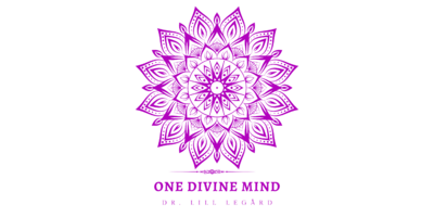 One Divine Mind  Lev din livsmisjon Logo (Medium Banner (US) (Landscape))