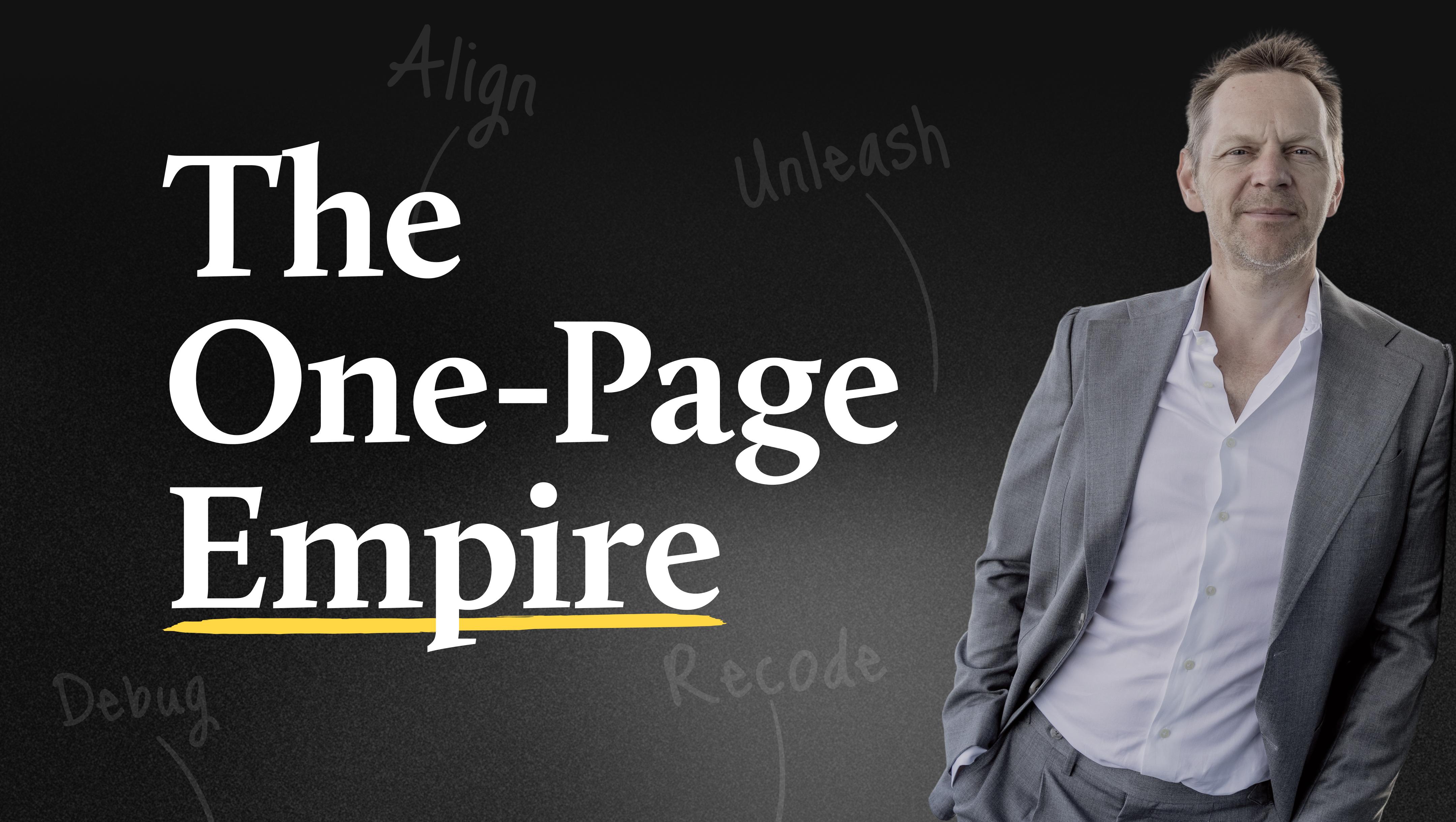 The One-Page Empire