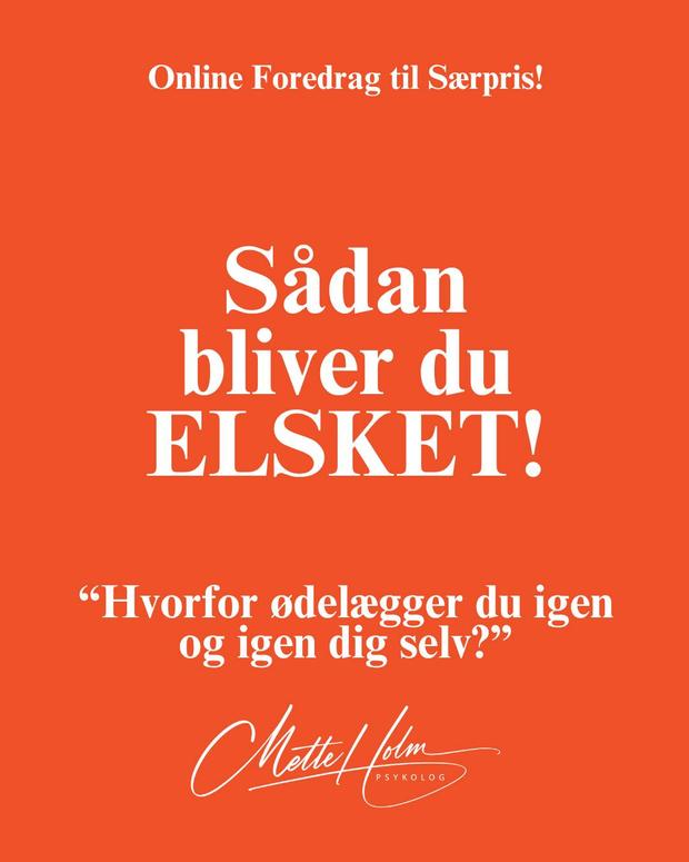 Sådan bliver du elsket