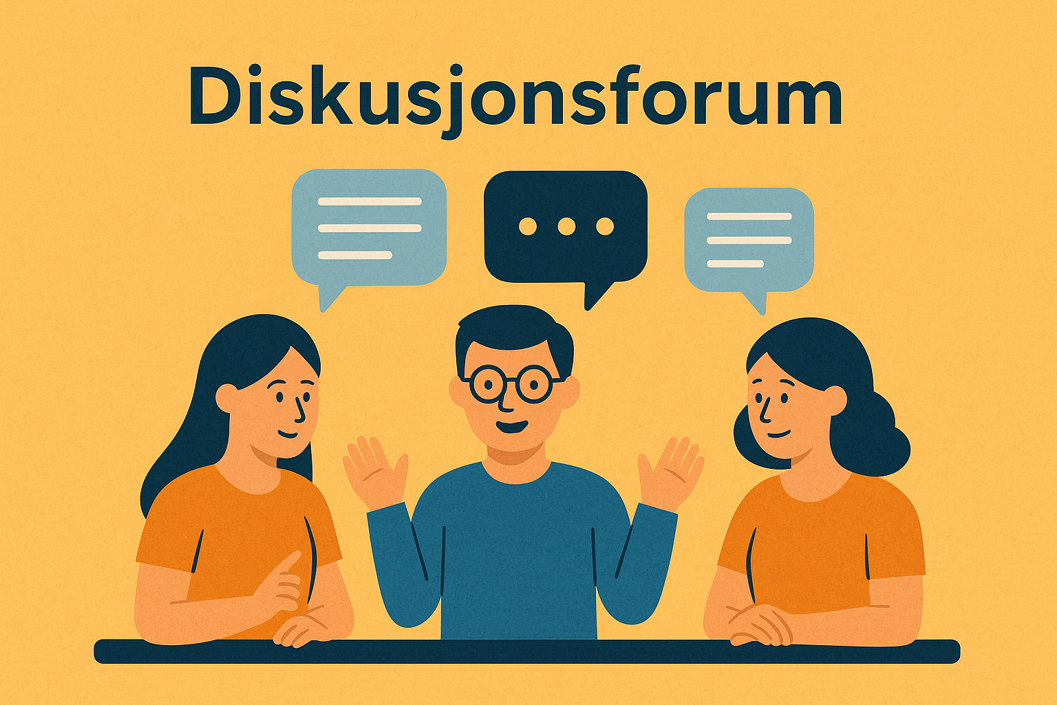 Diskusjonsforum illustrasjon1