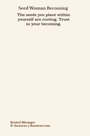 seedwoman become mooready