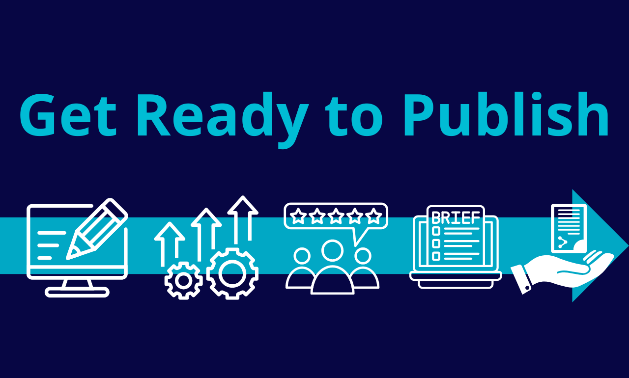 Get Ready to Publish