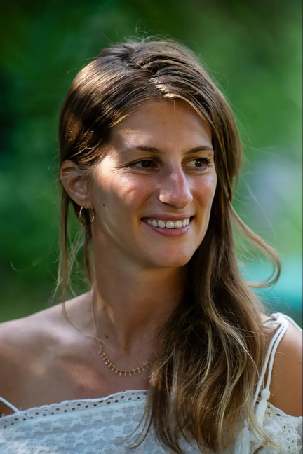Gaëlle Faure, Yoga Teacher & Compassionate Guide at the Yoga of the Soul retreat.