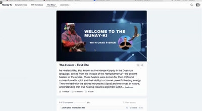 Healer Rite Class Info 2026