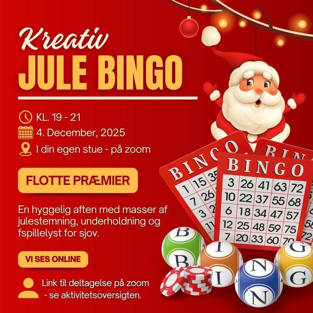 Julebingo 2025 - på zoom