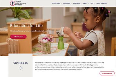 Montessori Website Theme #1