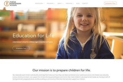 Montessori Website Theme #2