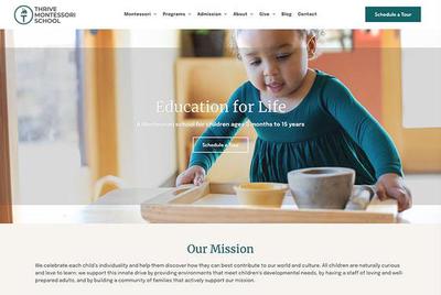 Montessori Website Theme #4