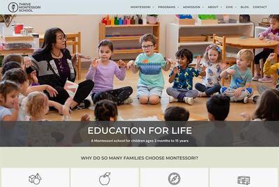 Montessori Website Theme #5