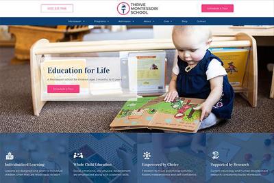 Montessori Website Theme #8