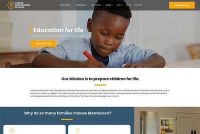 Montessori Website Theme #7