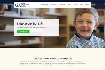 Montessori Website Theme #9