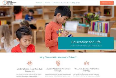 Montessori Website Theme #6