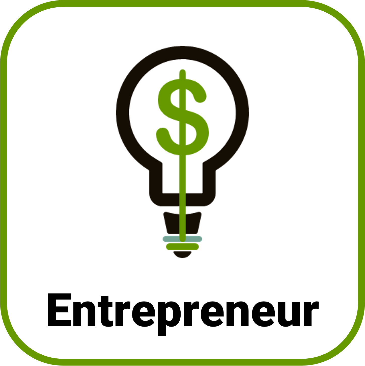 Entrepreneur-Button