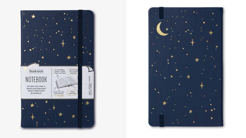 A5 Notebook - Moon & Stars 