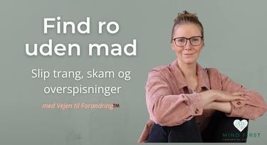 Puslespilsbrikker med en vej igennem – symbol på helhed og vejen til forandring i dit forhold til mad.