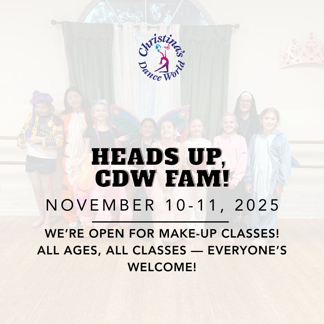 Christina's Dance World Announcement