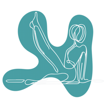 yoga figure graphic showing correct posture and anatomy for injury-free practice