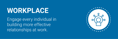 DiSC Workplace tile with a dark bluw background and a lightbulb icon