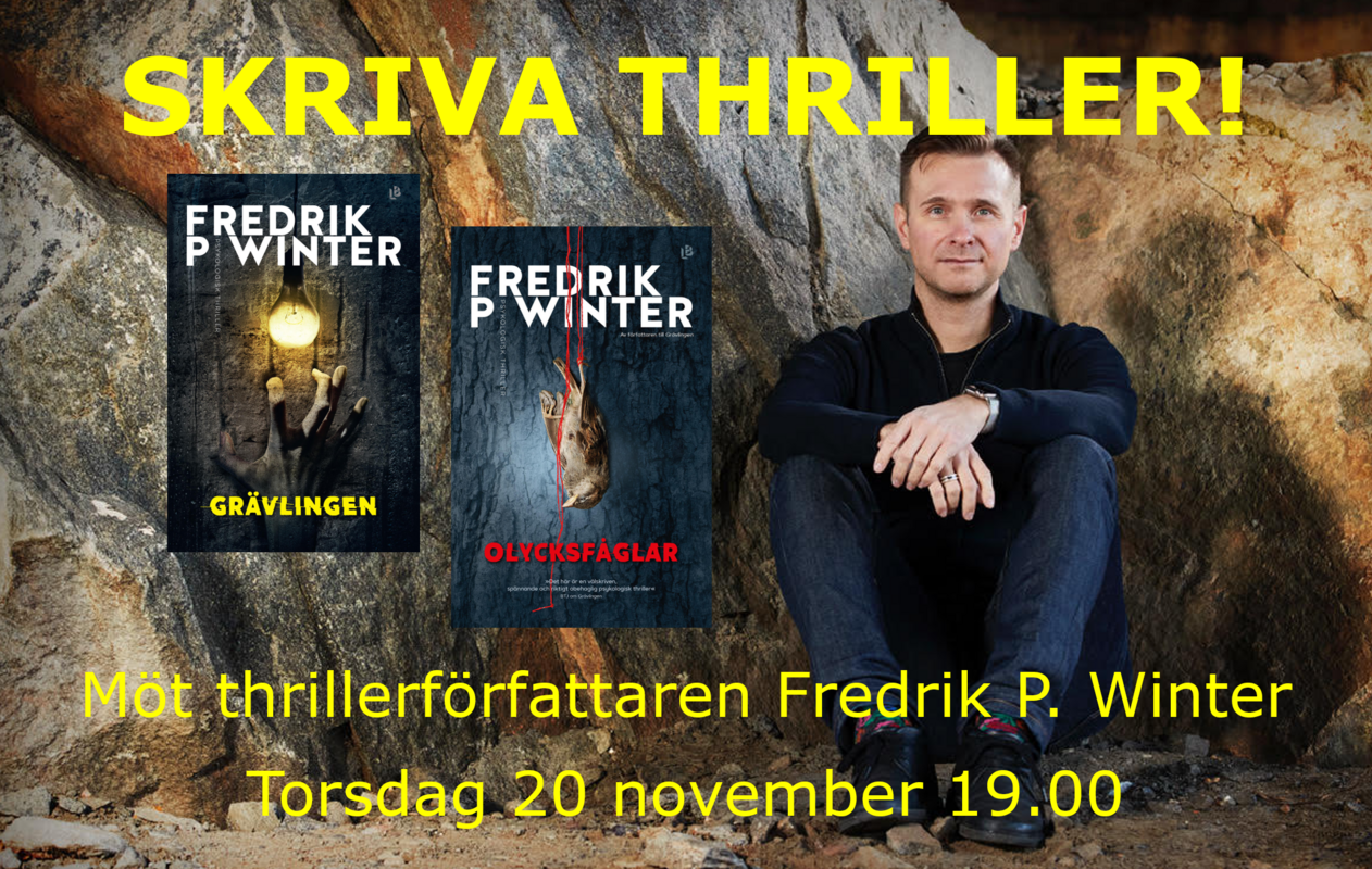 Skriva Thriller med Fredrik P Winter 4