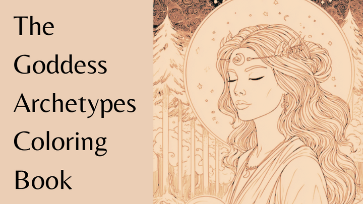 Goddess Archetypes Coloring Book