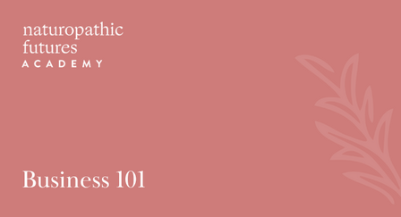 Business 101 - Academy Foundations Program