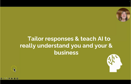 Tailor responses and improve info
