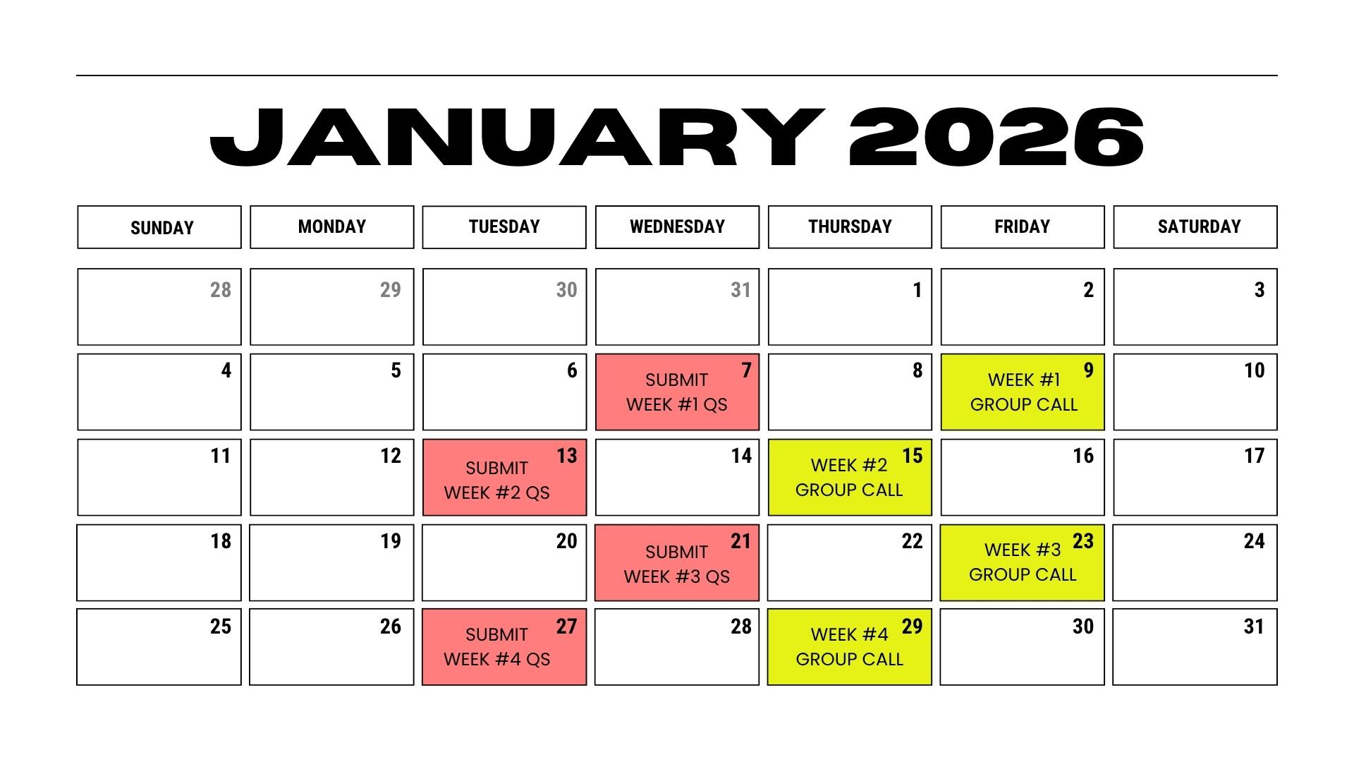 Accelerator Schedule (2)