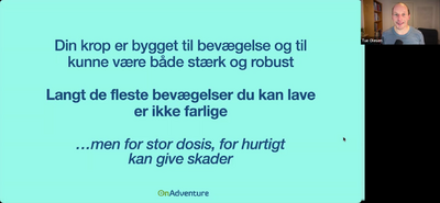 Undgå Skaderne - M4 - 13 - Din krop er bygget til bevægelse