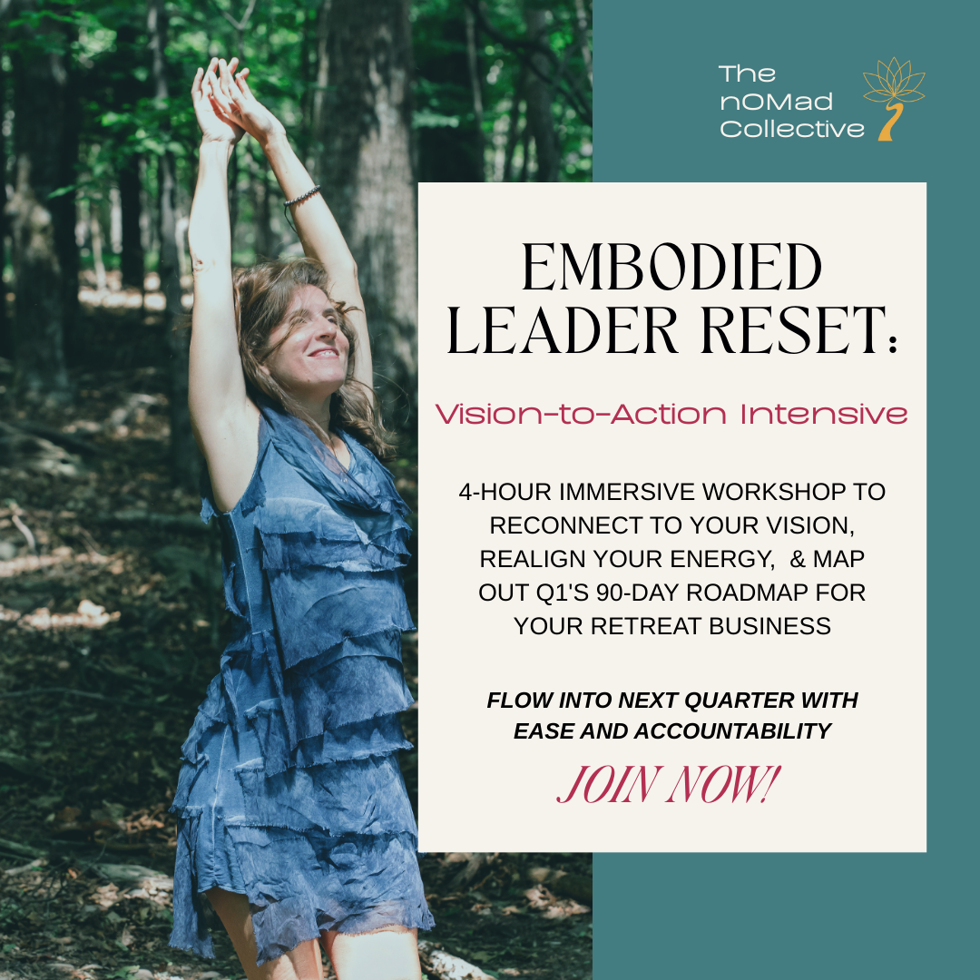 Vision-to-Action Intensive Graphic