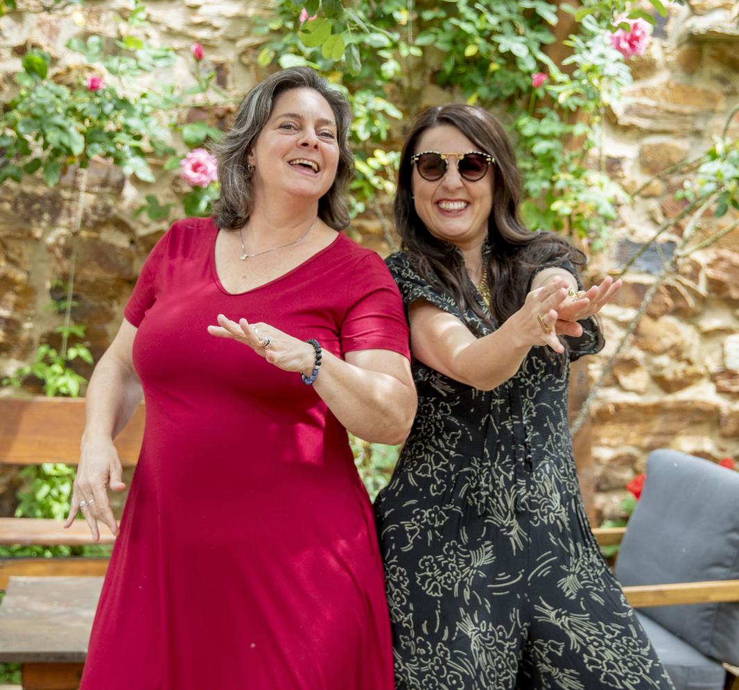 Christi and Barbara dancing Spain 2025 (1017)