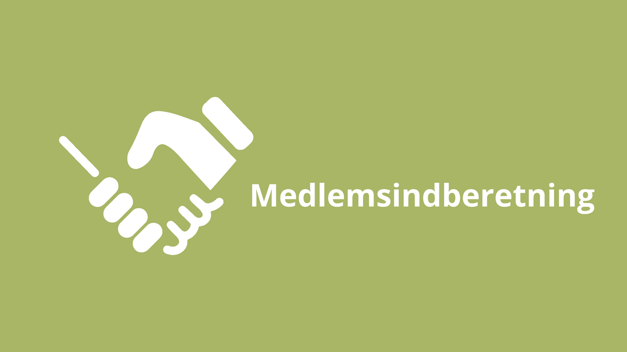 Medlemsindberetning