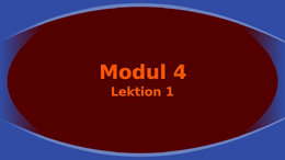 Modul 4 lektion 1