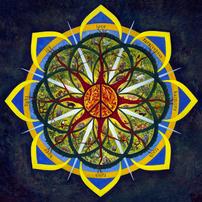 "St Francis Prayer Mandala"