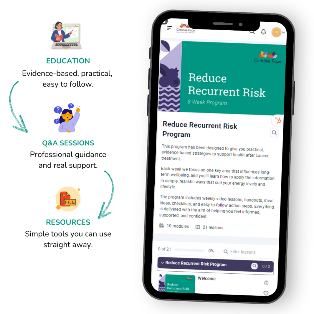 reduce recurrent cancer risk