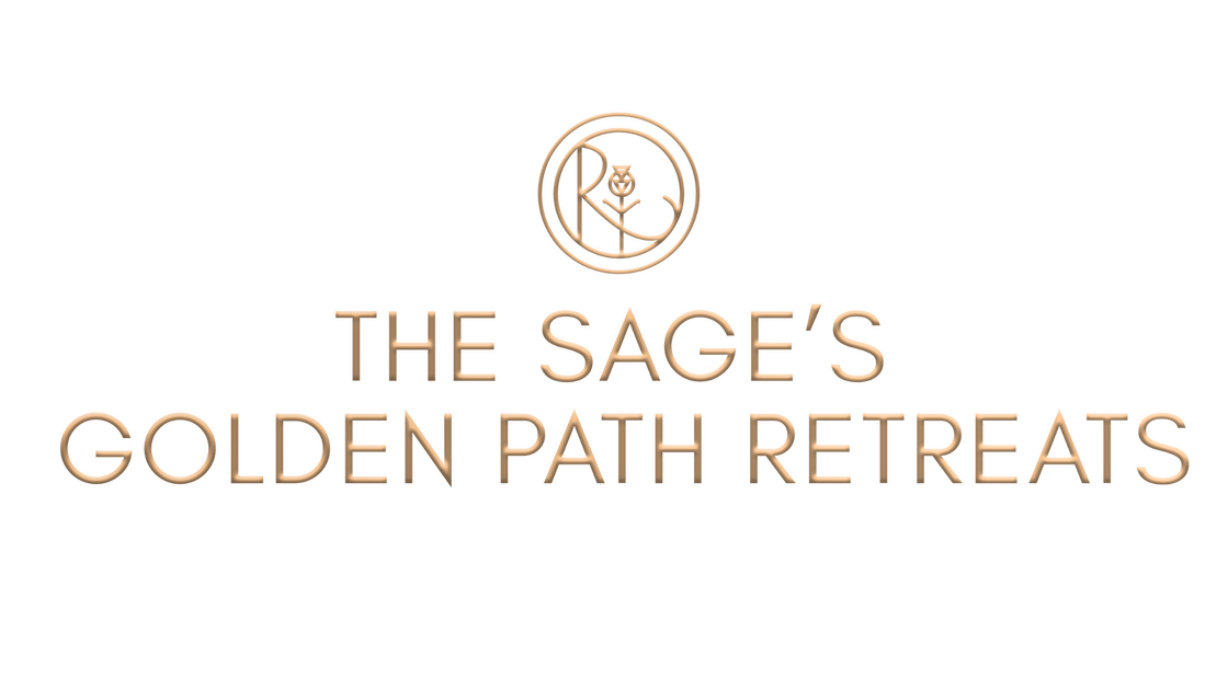 Sage Gold Retreat trans Logo R